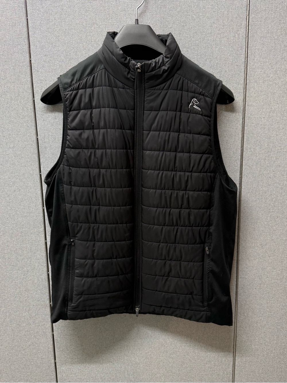 Rhoback Men's Black Quilted Insulated Vest